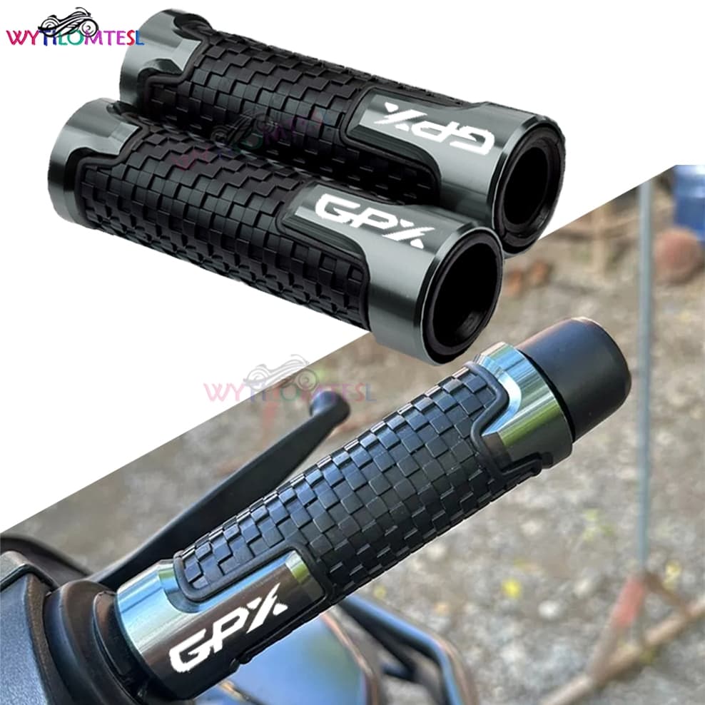 Fit สําหรับ GPX สุภาพบุรุษ 200 Rock 110/POPZ 110 รถจักรยานยนต์ Hand Grips CNC อลูมิเนียมยางเจล Handle Grips