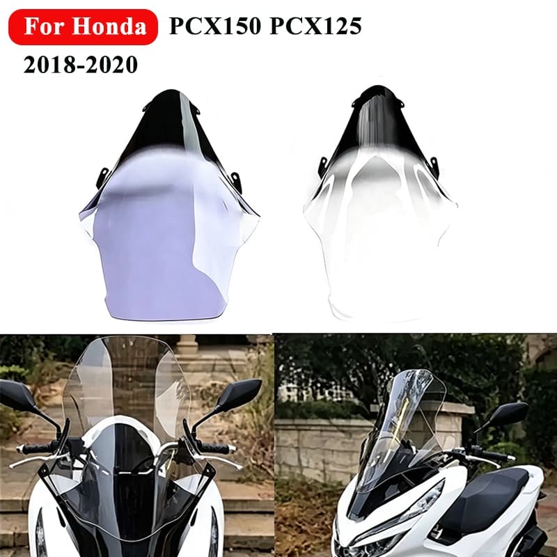 ชิวหน้า บังลม กระจกหน้ารถ กระจกกันลม สําหรับ Honda PCX150 PCX 150 PCX125 PCX 125 2018-2020