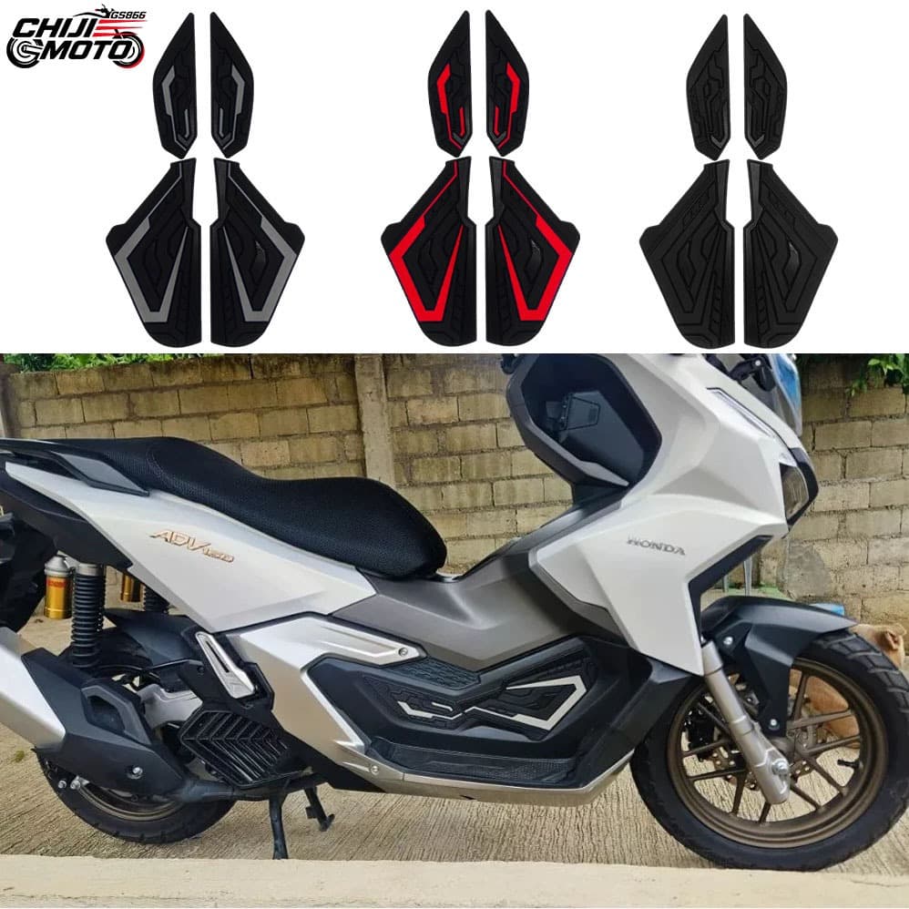 (COD)ADV160 สติ๊กเกอร์กันรอยช่วงบนพักเท้าหน้า Honda adv160 ทนต่อรอยขีดข่วนและทนต่อการสึกหรอ