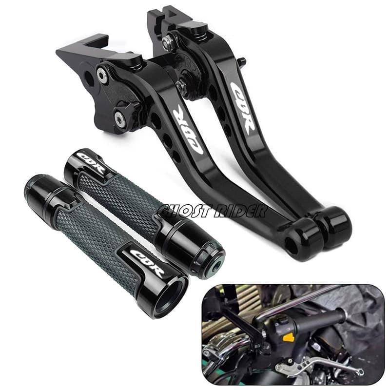สําหรับHONDA Streetfire Exmotion CB 150R 2017-2023 ดัดแปลงCNCอลูมิเนียม 6-Stageปรับเบรคคันโยกคลัทช์Handlebarป้องกันGuardชุดCB150Rอุปกรณ์เสริม