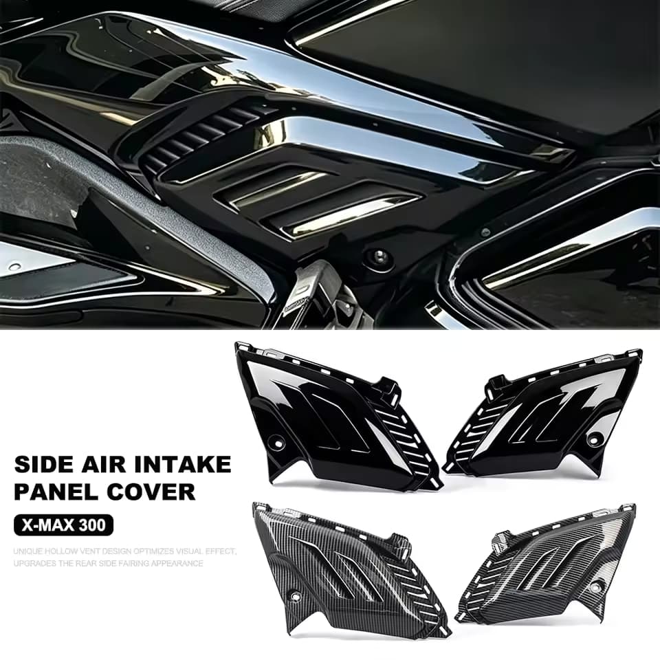 สําหรับ Yamaha X MAX X-MAX 300 X-MAX300 XMAX300 Air Intake ฝาครอบย่างรถจักรยานยนต์ด้านข้างแผง Cowl Vent Fairing 2023 2024 2025 2026