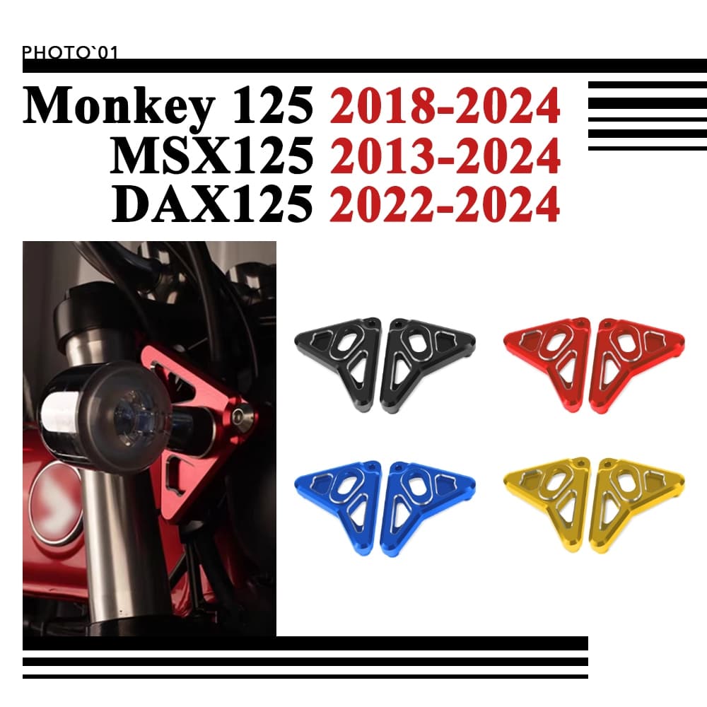 PSLER โครงยึด ไฟเลี้ยว ไฟเบรค สําหรับ Honda Monkey 125 Monkey125 MSX125 DAX125 2013-2025