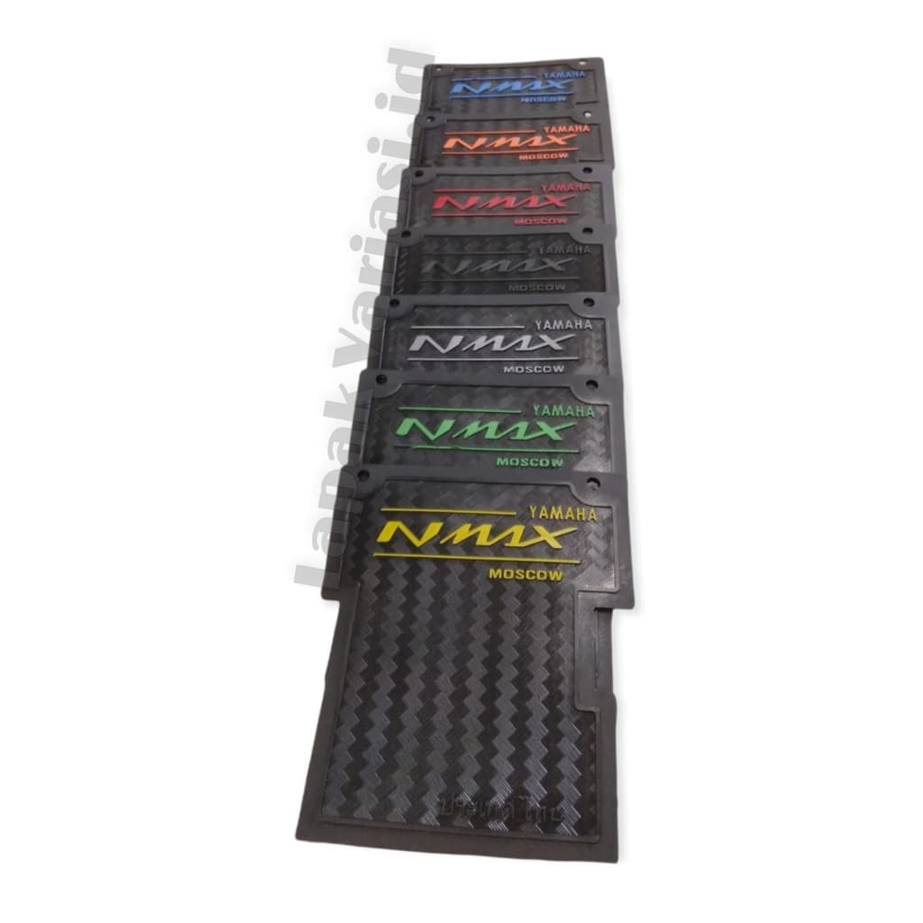 MUDFLAP YAMAHA NMAX OLD 2015 - 2019 อุปกรณ์เสริม VARIATIONS MUD RETAINER / MUD FLAP YAMAHA NMAX WRITING MUDFLAP NMAX ANTI MUD NMAX RUBBER DYNAMO STARTER WRITING / Mudflap N-max / ยาง OLD-MUNmax / ยาง OLD-MUN ยางกันโคลน N-max