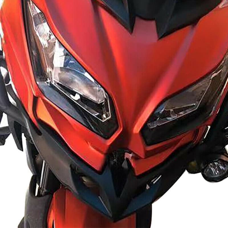 KAWASAKI สําหรับKawasaki Versys 650 2015 2016 2017 2018 2019 2020 2021 ด้านหน้าFairing Fender BeakกรวยจมูกขยายฝาครอบExtender Cowl