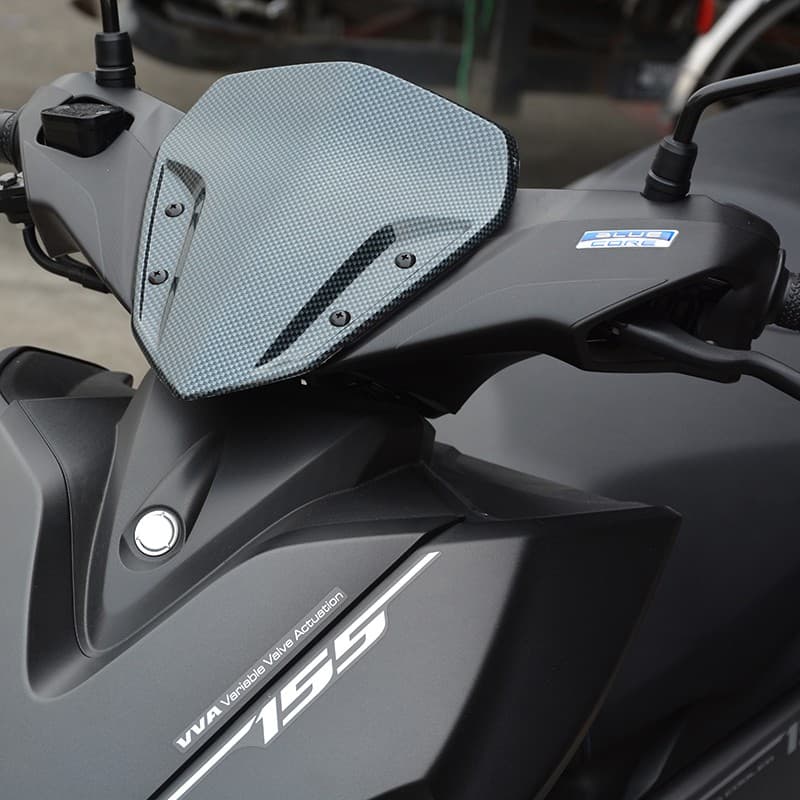 ชิวหน้า ชิว ราคาชิวๆ yamaha Aerox ( ยามาฮ่า แอร็อค ) ชิวหน้ารถแต่ง สำหรับ YAMAHA AEROX  มีให้เลือก 2 สี พร้อมส่งนะค่ะ