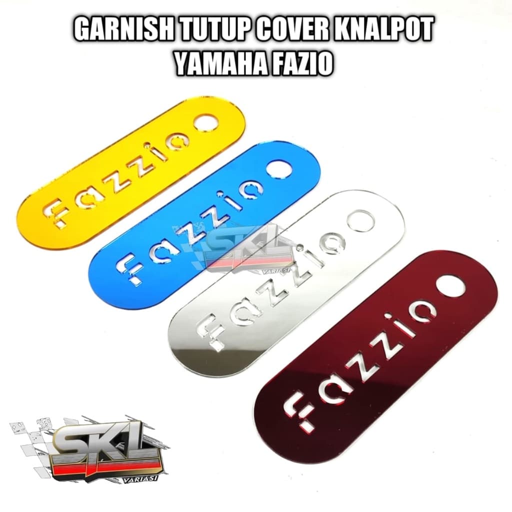 Fazio Yamaha Fazzio 125 Muffler Cover Garnish