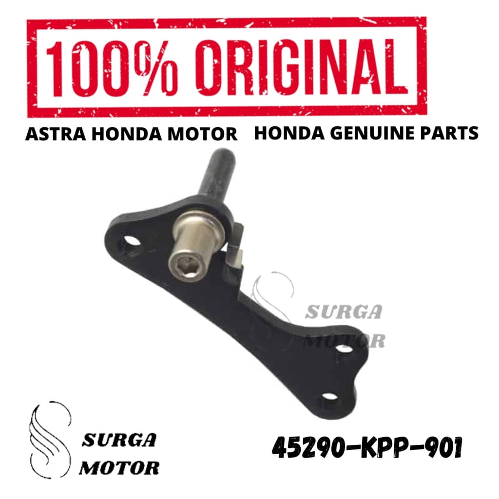 ดิสก์เบรกหน้า Caliper Mount Bracket CBR 150R CB150 StreetFire Tiger MegaPro 45290-KPP-901 Callyper เหล็กวงเล็บ Sub Assy FR ด้านหน้า Mega Pro Verza CBR150R 150 CB VERZA 45290KPP901 Original Honda AHM