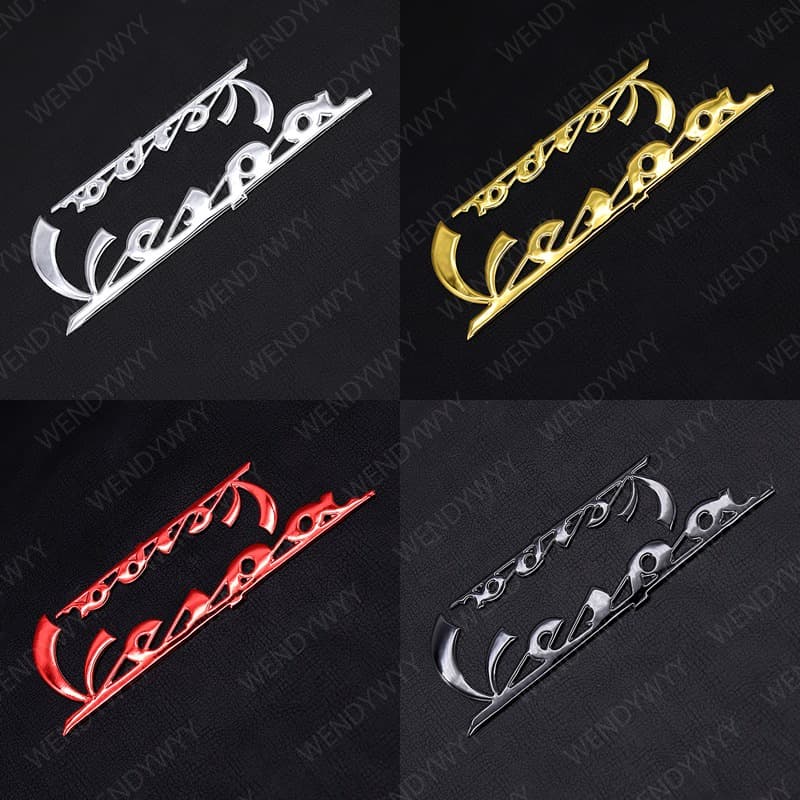 3D Sprint Vespa Gts-Super Emblem โลโก้สติกเกอร์ตกแต่งสําหรับทุกรุ่น Vespa GTS GTV LX LXV 150 125 250 300 รถจักรยานยนต์