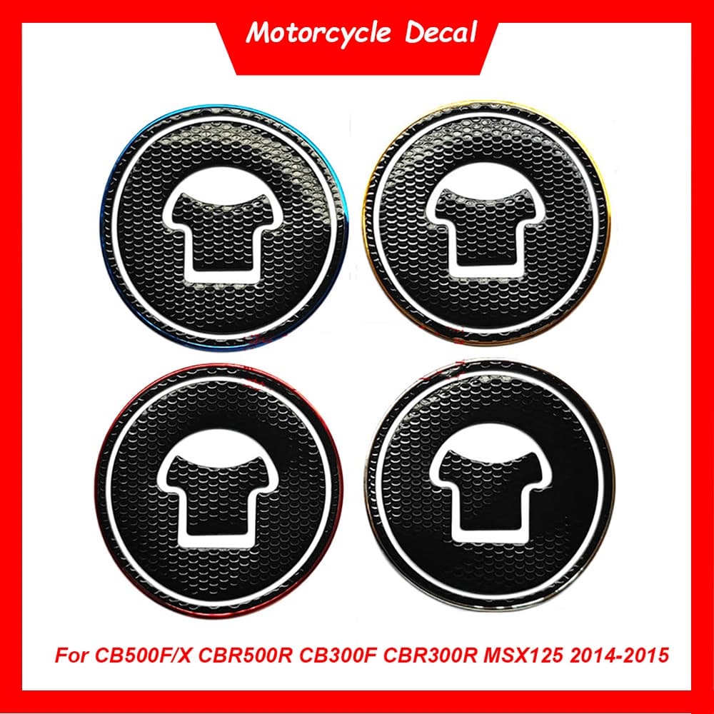 รถจักรยานยนต์ 3D สะท้อนแสงการใช้สติกเกอร์ Pad Decal สําหรับ Honda CB500F CB500X CBR500R CB300F CBR300R MSX125 CBR150R