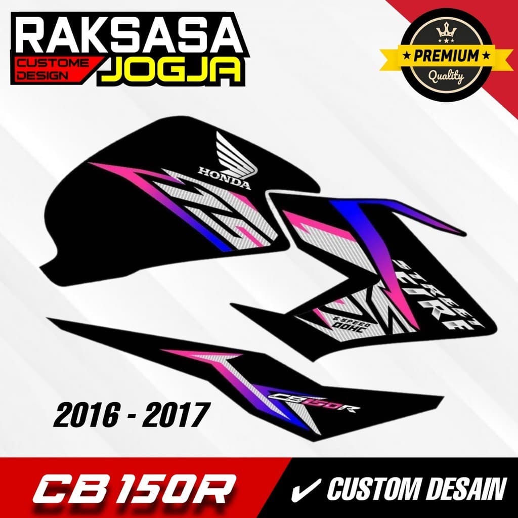 HONDA CB 150R PREMIUM STRIPING 100% การรับประกัน / แถบไวนิลใหม่ CB 150 SEMIFULL VARIATION COD PAYMENT / CB 150 R คุณภาพสูงและไวนิลแถบรถจักรยานยนต์ / ผู้ขายที่ดีที่สุด HONDA CB 150R และ สติ๊กเกอร์ / CB150 MOTORCYCLE DECAL