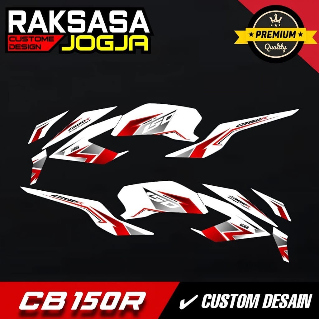 HONDA CB 150R PREMIUM QUALITY STRIPING 100% DURABLE การรับประกัน / CUSTOM DECAL NEW CB 150R FACELIFT EMIFULL VARIATION COD PAYMENT / CB 150 R คุณภาพสูงไวนิลและรถจักรยานยนต์ สติ๊กเกอร์และการซื้อขาย