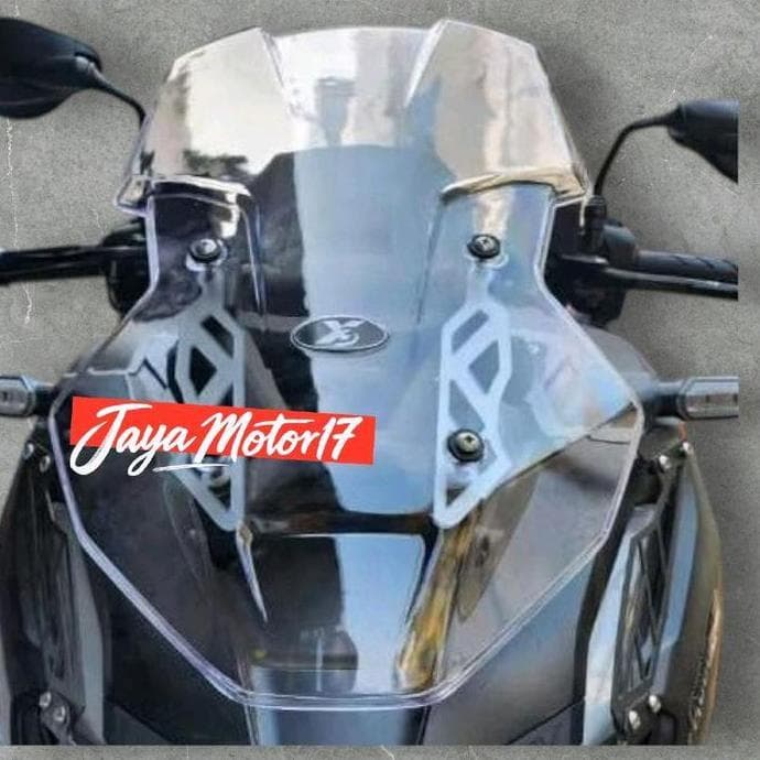 กระจกบังลม Honda ADV 150 Visor ADV 160 Winsil ADV X3 Anti-Shatter + garnish Bracket แพ็คเกจ 2in1 กระบังหน้ามอเตอร์ไซค์