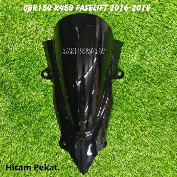 กระจกบังลม Honda CBR 150R K45G 2016-2018 visor cbr 150R รุ่น Jenong Wind Shield มอเตอร์ CBR150R Facelift visor honda cbr k45G