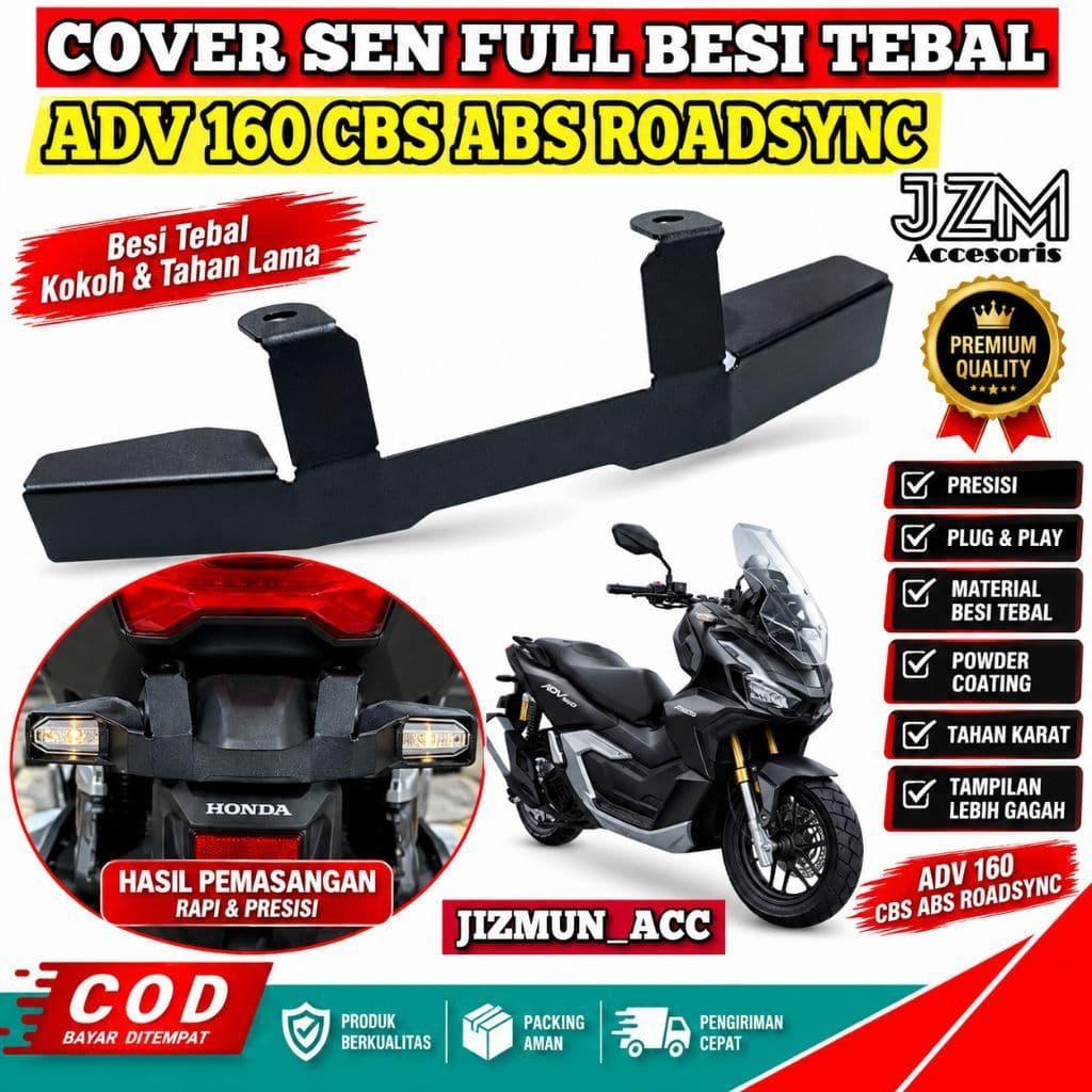 ADV 160 ROADSYNC ฝาครอบไฟเลี้ยว ADV 160 CBS ABS 2025 2026 ไฟเลี้ยวป้องกัน