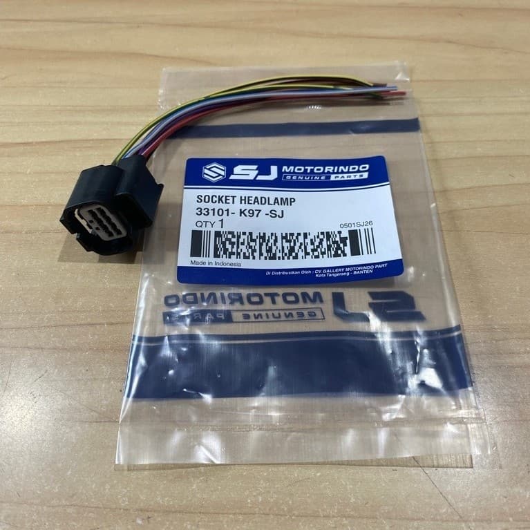 SJ OEM 8 Pin ไฟหน้าซ็อกเก็ต PCX 150 K97 / ไฟหน้าซ็อกเก็ต Vario 125/150 Led / Vario 160 / Pcx 160 / Stylo 160 / Original