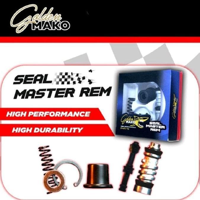 ชุดเบรก Seal Master Nmax Old Nmax New Nmax Neo S Nmax 155 GOLDEN MAKO หน้าหลัง