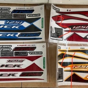 Striping honda click 2019 kodok thailand สติ๊กเกอร์ body click kodak vario รายชื่อ led body vario 150 vario 125 striping kodak click 125 led kodak thailand