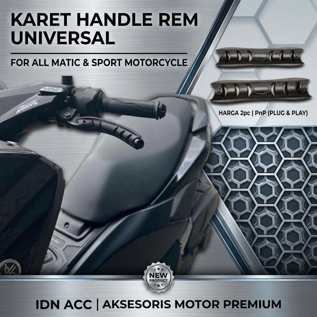 ยางมือจับเบรค Nmax Neo Nmax Neo S Nmax Techmax Turbo Nmax New Nmax Old Aerox Alpha Pcx 160 Premium Rubber Handle Protector 2 PC