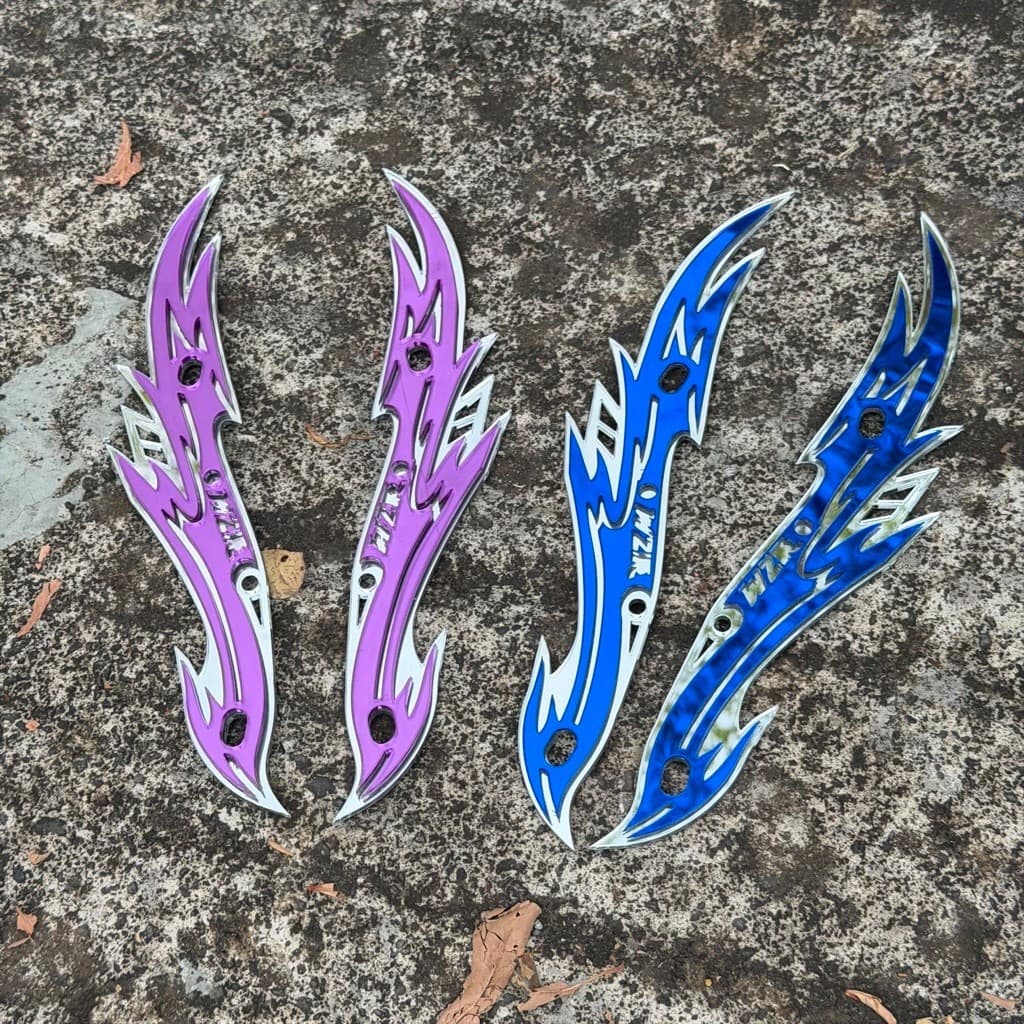 กระบังหน้า Garnish กระจกหน้ารถ Garnish Fire Motif Nmax Old Nmax New Nmax Neo Nmax Turbo