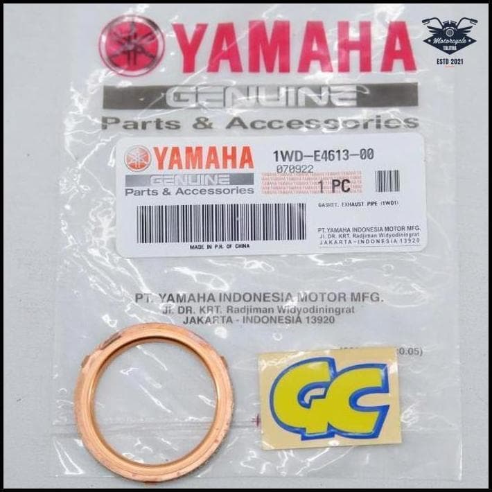 Yamaha Xmax, R15, R25, Mt25 1Wd-E4613-00 ปะเก็นท่อไอเสีย