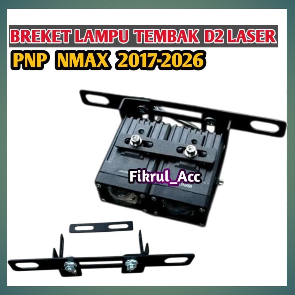 ขายึดปรับได้ D2 Laser PNP Spotlight Nmax เก่า Nmax ใหม่ Nmax turbo neo s techmax 2017-2026