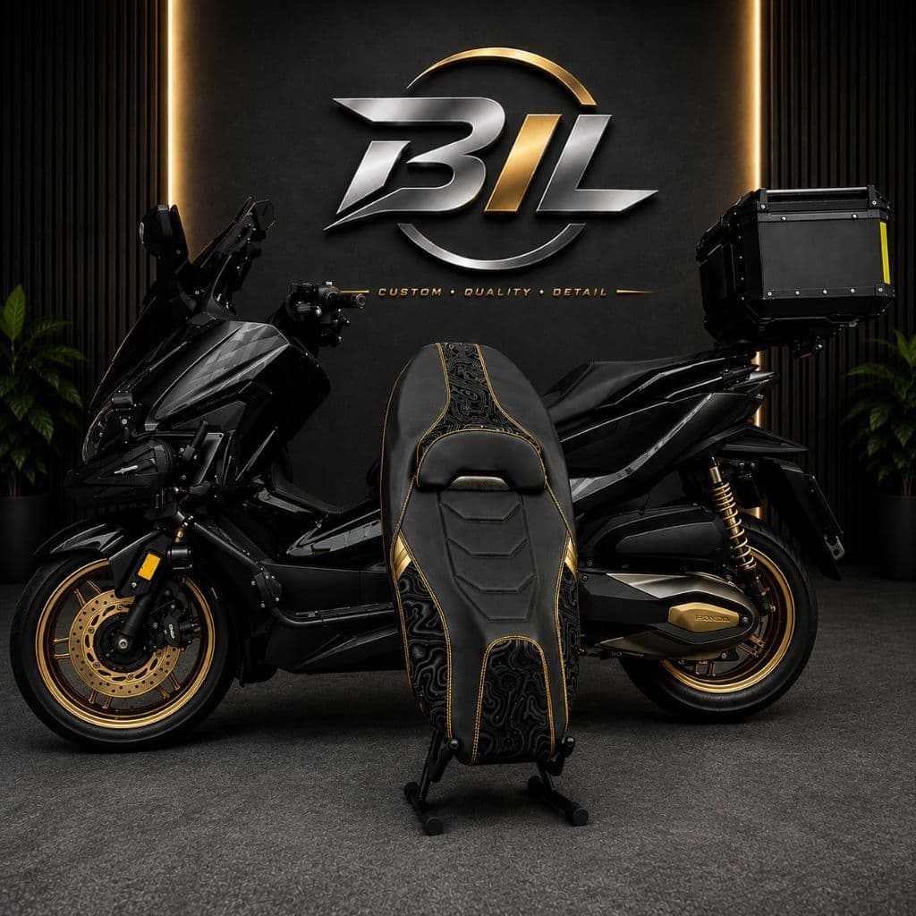 หุ้มเบาะ Nmax, หุ้มเบาะ Nmax, หุ้มเบาะ Nmax ใหม่ Nmax เก่า, Nmax turbo mbtech bill custom