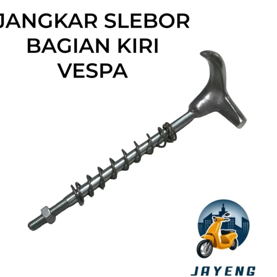 FA Italia Anchor Mudguard ด้านซ้าย Vespa Super Vespa Sprint Vespa PX Vespa Excel Vespa อะไหล่ Vespa อุปกรณ์เสริม Vespa Variations Vespa อุปกรณ์