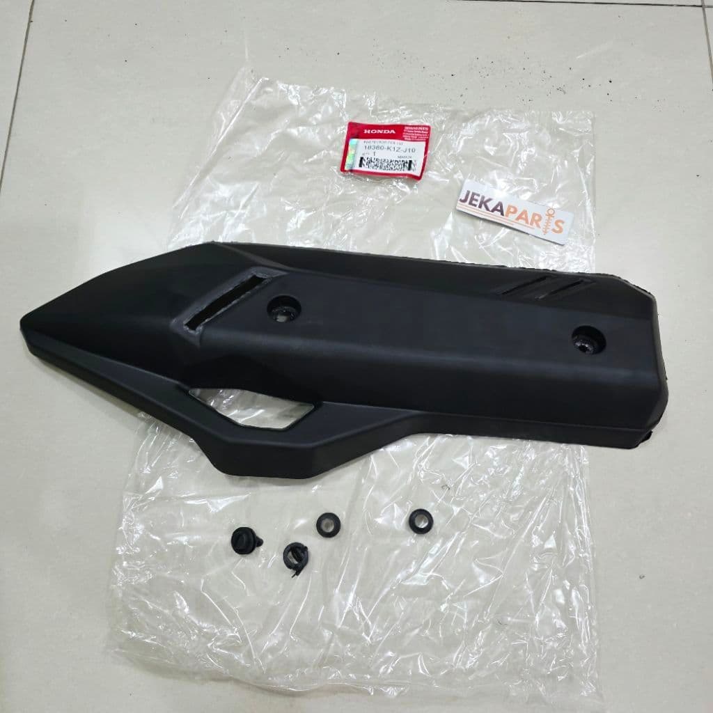 PCX 160 Vario 160 K1Z โล่ฝาครอบท่อไอเสียรถจักรยานยนต์