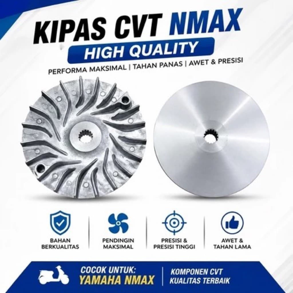พัดลม NMAX CVT – พัดลมปรับระดับ Yamaha NMAX – ดิสก์เบรกหน้า NMAX CVT