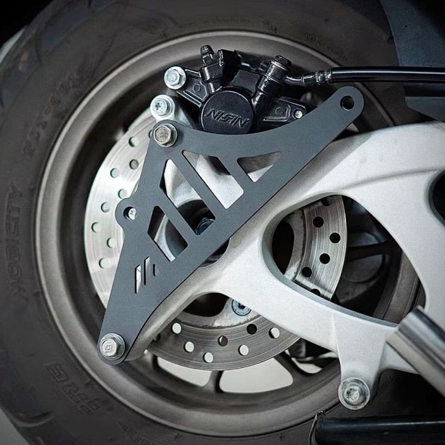 ขายึดท่อไอเสียสากลสําหรับ CC 160 รถจักรยานยนต์ V160/PCX160 ท่อไอเสียโดยไม่ต้องเปลี่ยนแขน