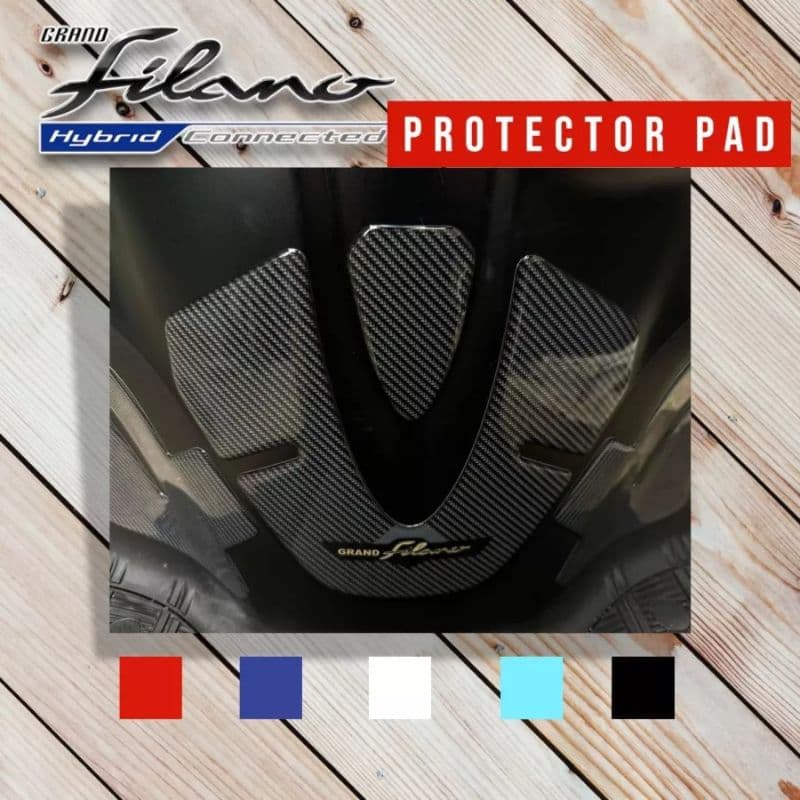 สติ๊กเกอร์ GRAND FILANO DECKPAD, สติ๊กเกอร์ RESIN, YAMAHA GRAND FILANO 2023 DECKPAD STICKERS