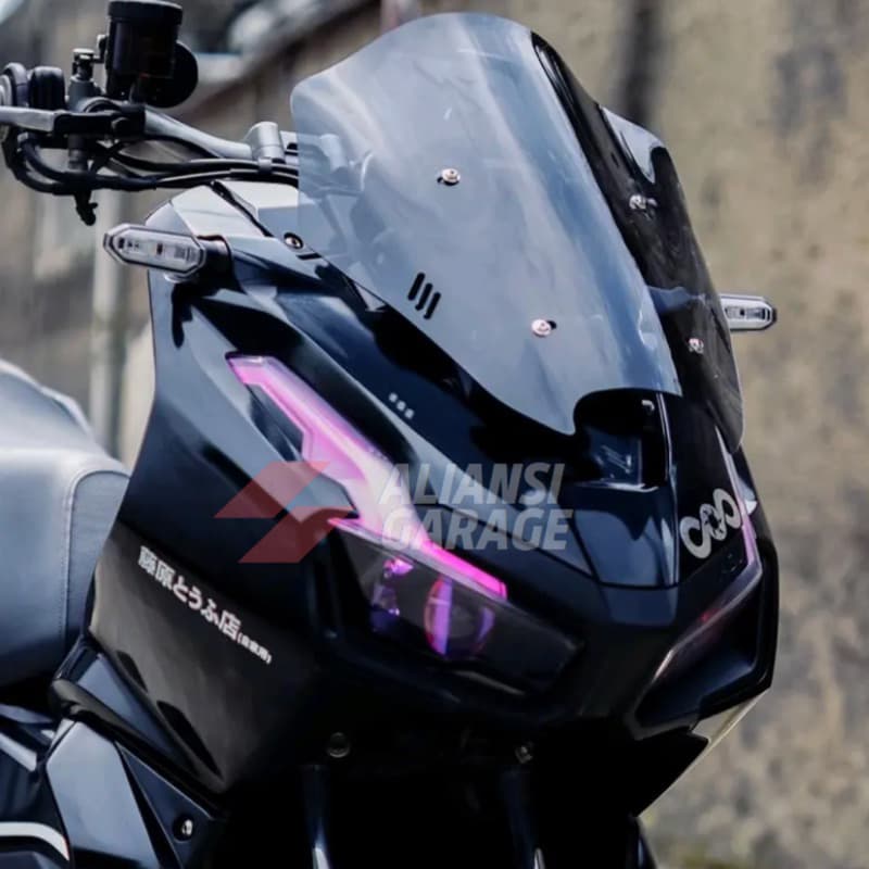 กระจก adv 150 adv 160 sporty รุ่น ocito carbu bubble fang Visor ADV 150 และ 160 ocito carbu