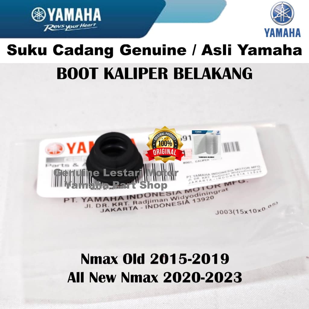 ยางบูตคาลิปเปอร์หลัง Nmax N Max Old All New Nmax N Max Original Yamaha Surabaya
