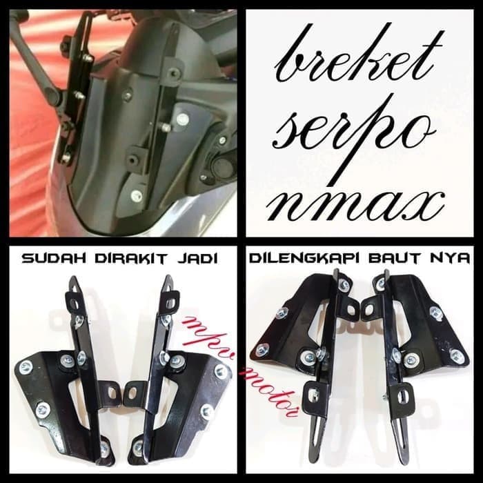 Yamaha Nmax 2020 ขายึดกระจกหน้ารถ Nmax New Yamaha Nmax Old Windshield Visor Bracket