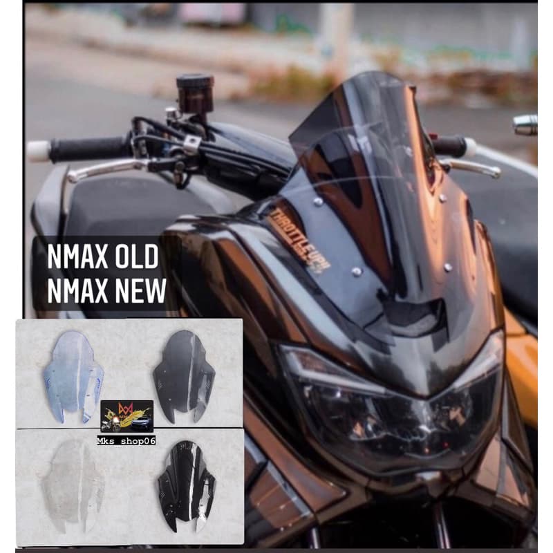กระบังหน้า รุ่น TDR Fin Nmax New 2020-2022/Winsil Nmax กระจกบังลม Nmax Old