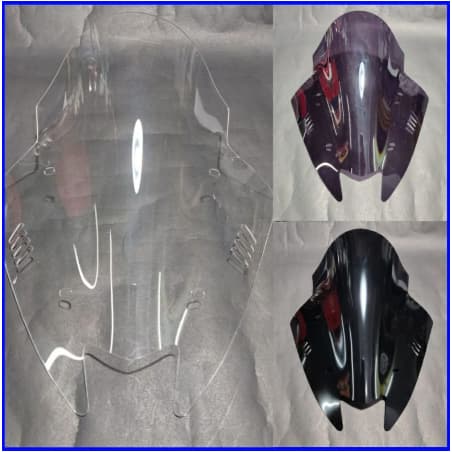 Visor Nmax รุ่น TDR กระจกรุ่น TDR Fin Nmax ใหม่ 2020-2023 กระจก Nmax เก่า 2015-2019 Ocito และสลักเกลียว Xenos