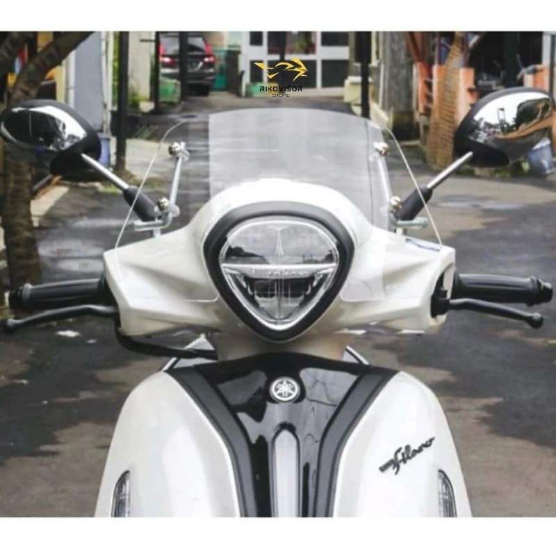 กระจกบังลม Yamaha Grand Filano visor filano กระจกบังลม yamaha filano winsil grand Filano กระจกบังลม yamaha filano ชิวหน้าวัสดุอะคริลิค 3 mai