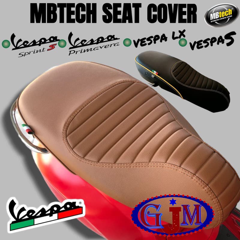 Vespa MBTECH CAMARO VESPA PRIMAVERA เบาะหนัง VESPA SPRINT VESPA LX