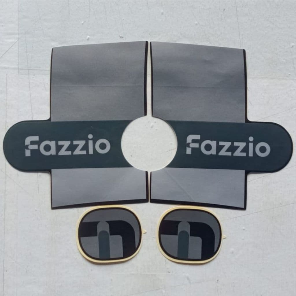 Yamaha Fazzio 2019/2020 Standard Striping Stickers Black Standard Striping and