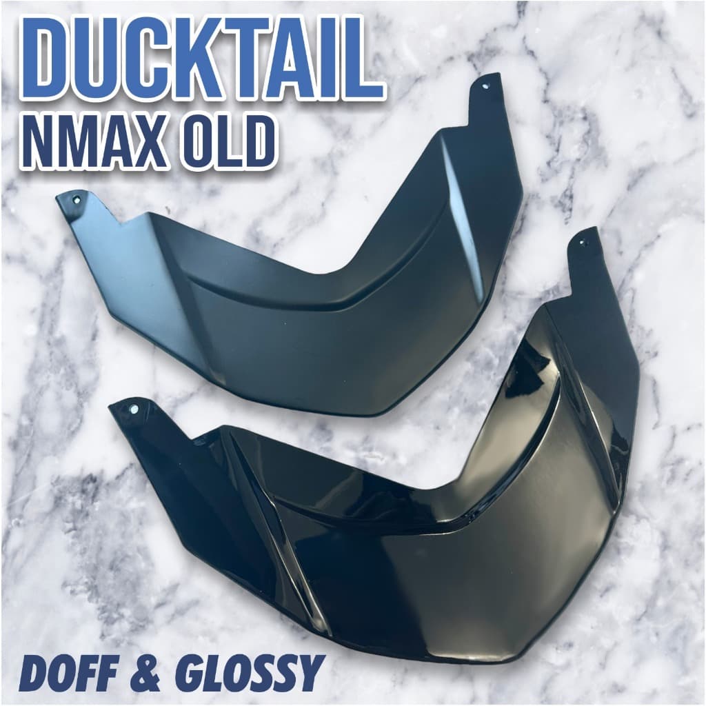 DUCKTAIL NMAX OLD DOFF/GLOSSY ฝาครอบหมวก STOP โคมไฟพลาสติก NMAX OLD JUST INSTALL TOP โคมไฟ NMAX 2014-2019 EURO PARTS PNP DUCTAIL NMAX OLD TOP COVER NMAX 155 เชื่อมต่อ PNP THICK ABS เดิม