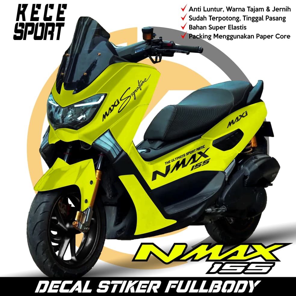 สติ๊กเกอร์รูปลอก Yamaha Nmax 155 เก่า Fullbody 2015-2019 สติ๊กเกอร์รูปลอก nmax เก่า/สติ๊กเกอร์ nmax ดีไซน์เต็มตัว Chameleon Decal Nmax 155 เก่า 2019 2018 Full Body สติ๊กเกอร์ Yamaha Motor Modification อุปกรณ์เสริม Decal Nmax เก่า