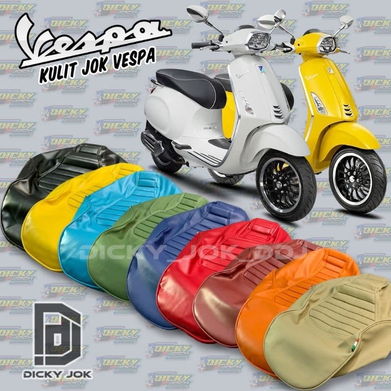 ผ้าคลุมเบาะหนังระดับพรีเมียมสําหรับ VESPA METIC Cafercer Vespa Primavera, Sprint, GTS 125, Sprint S125, LX