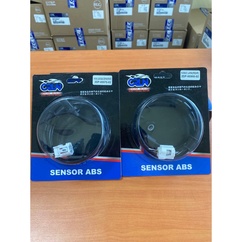 (CRUN) สายเซนเซอร์ ABS ด้านหน้าและด้านหลังสําหรับ Nmax เก่า 2DP / เซ็นเซอร์มาตรวัดความเร็ว N Max / N-Max เก่า / ความเร็วล้อ / เดิม