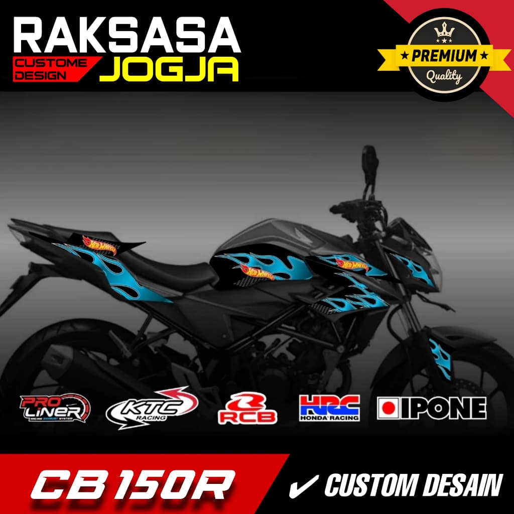 HOT WHEELS STRIPING HONDA CB 150R PREMIUM 100% DURABLE พร้อมการรับประกัน / CUSTOM STRIPING NEW CB 150 V2 SEMIFULL VARIATION COD PAYMENT / CB 150 R คุณภาพสูงไวนิลและมอเตอร์ไซค์ / ขายดีที่สุด HONDA CB 150R สติ๊กเกอร์ไวนิลและการซื้อขาย