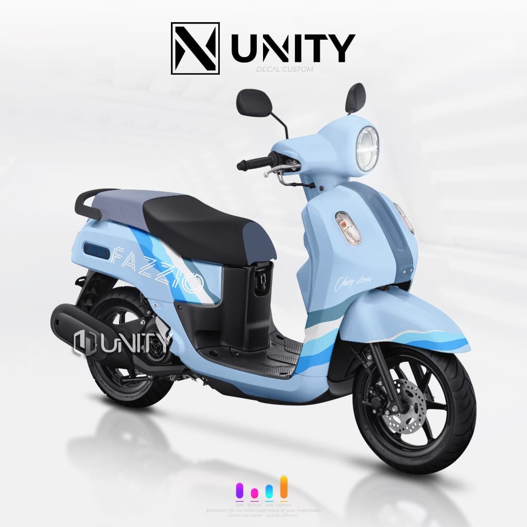 FAZIO Decal Fullbody Sticker YAMAHA FAZZIO 2022-2023-2024 Limiteds