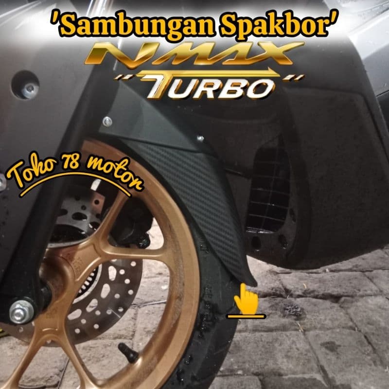 การเชื่อมต่อบังโคลนหน้า NMAX TURBO NEO 2024 NMAX NEW 2020-2023 Nmax Old 2015-2019