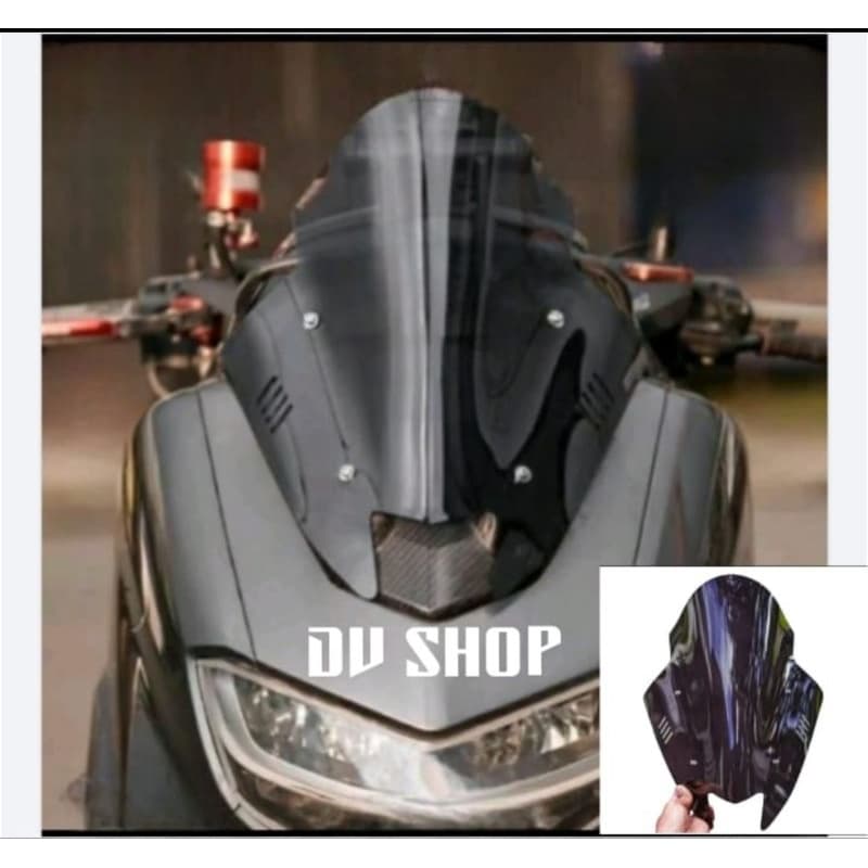 Visor Nmax รุ่น TDR กระจกบังลม Yamaha Nmax รุ่น TDR Winshield Nmax รุ่น TDR Nmax Old 2015-2019 & Nmax New 2020-2022 dv shop