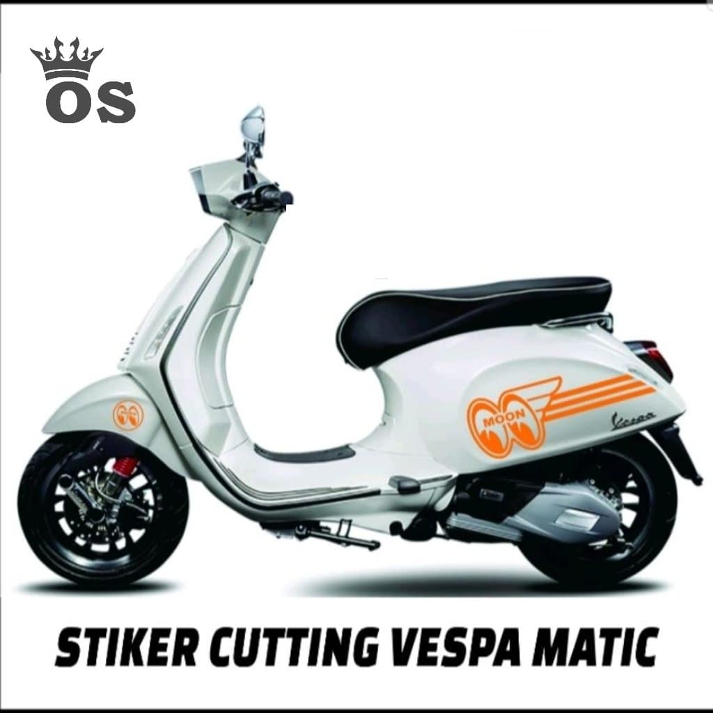 สติ๊กเกอร์ตัด VESPA SPRINT / MTF 5 / STRIPING VESPA MATIC / สติ๊กเกอร์ตัด / สติ๊กเกอร์ VESPA / โลโก้ / MATIC