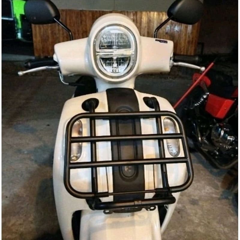 แร็คหน้า Yamaha Fazzio พร้อมแร็คหลัง รองรับการใช้งาน