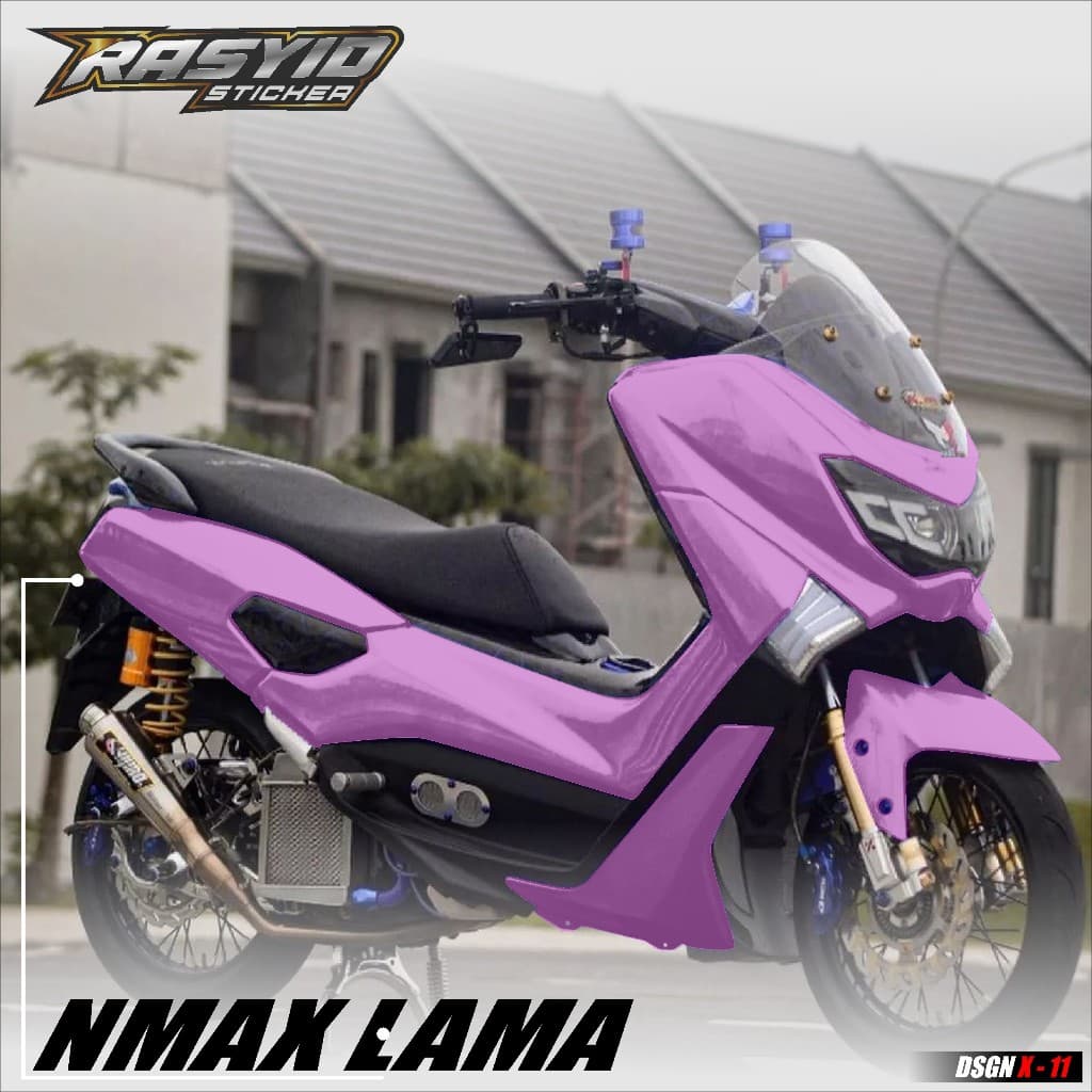 สติ๊กเกอร์รูปลอก Full Body Yamaha Nmax Old Lama ปี 2015 2016 2017 2018 2019 สติ๊กเกอร์ Nmax Lama Plain Racing Nmax Plain